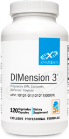 DIMension 3 Proprietary DIM, Curcumin, BioPerine Formula