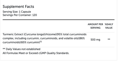 CurcuPlex-95™ 120 Capsules