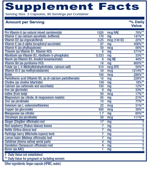 Maternal Symmetry 180 Capsules